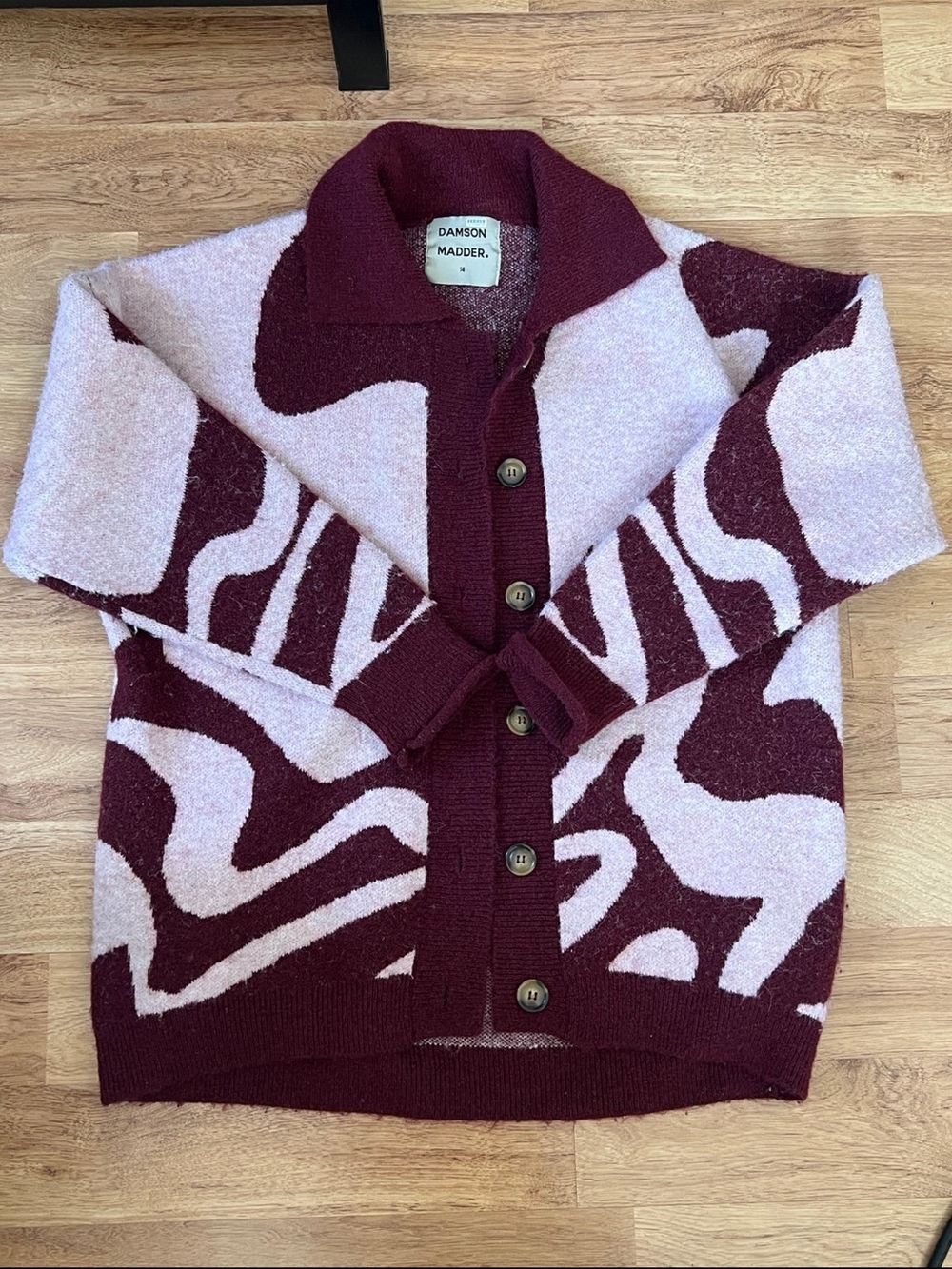 Damson Madder Cardigan Sweater